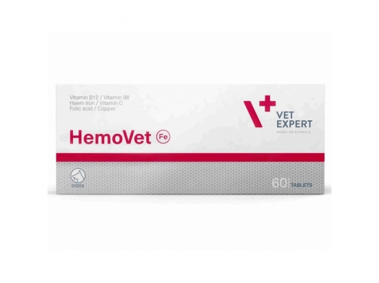 Фото - кардіологічні препарати VetExpert (ВетЕксперт) HemoVet (ГемоВет) препарат при анемії для собак
