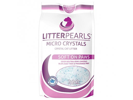 Фото - наповнювачі Litter Pearls МІКРО КРИСТАЛС (Micro Cristals) кварцовий наповнювач для котячих туалетів