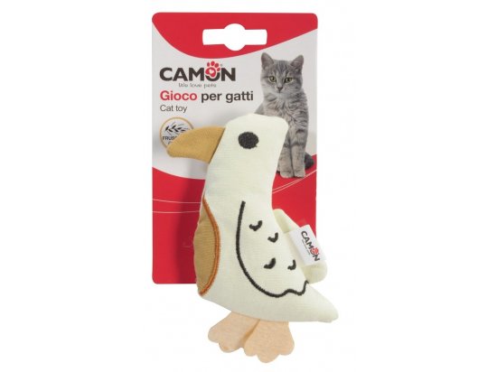 Фото - игрушки Camon (Камон) Игрушка для кошек шуршащая ВОЛК, ПТИЦА или ДИНОЗАВР