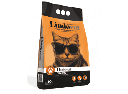 Фото - Категории Lindocat CHARME бентонитовый наполнитель для кошек с ароматом восточной амбры, большая гранула