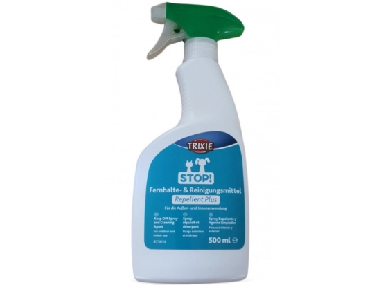 Фото - коррекция поведения Trixie Repellent Keep Off Spray спрей для чистки и отпугивания