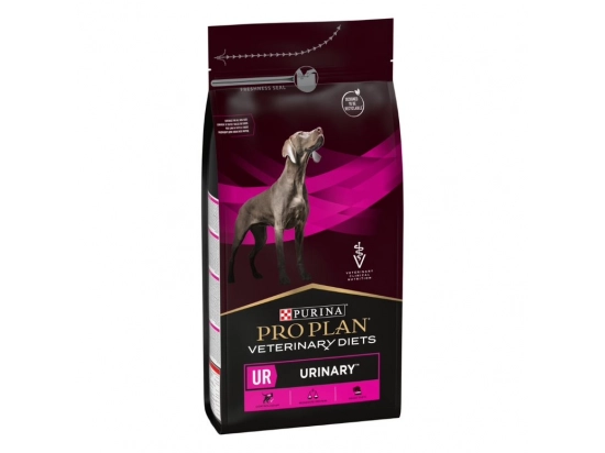 Фото - ветеринарные корма Purina Pro Plan (Пурина Про План) Veterinary Diets UR Urinary сухой лечебный корм для собак для растворения струвитных камней