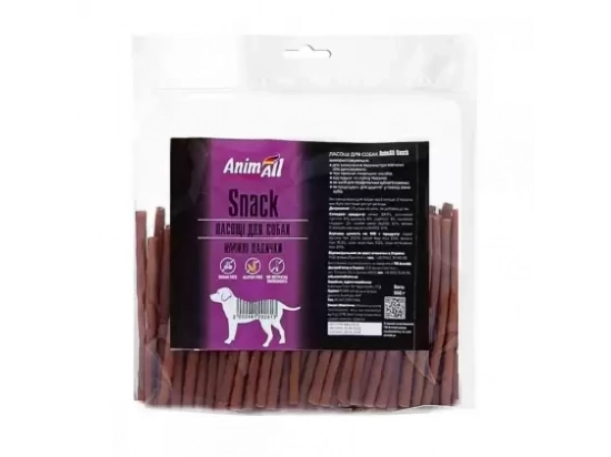 Фото - ласощі AnimAll Snack курячі палички для собак