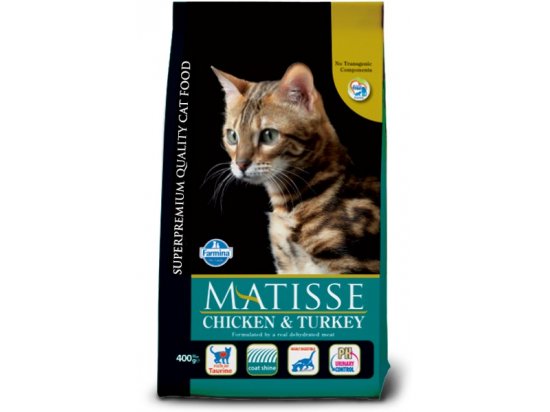 Фото - сухой корм Farmina (Фармина) Matisse Chicken & Turkey сухой корм для кошек КУРИЦА И ИНДЕЙКА