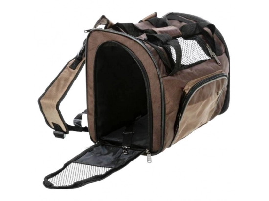 Фото - переноски, сумки, рюкзаки Trixie (Трикси) SHIVA сумка-рюкзак для переноски животных, коричневый