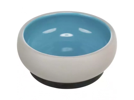 Фото - миски, поилки, фонтаны Trixie Ceramic Bowl керамическая миска с резиновой кромкой
