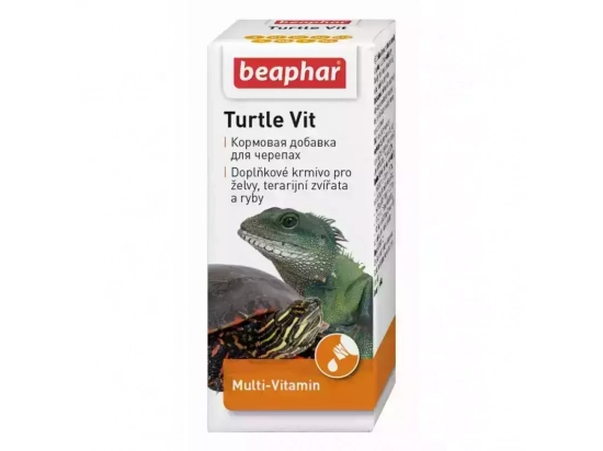 Фото - вітаміни та мінерали Beaphar Turtle Vit вітаміни для черепах, риб, рептилій