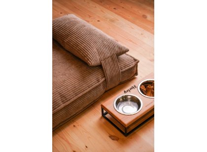 Фото - лежаки, матрасы, коврики и домики Harley & Cho MEMORY FOAM CACAO ортопедическая подушка для собак, бежевый