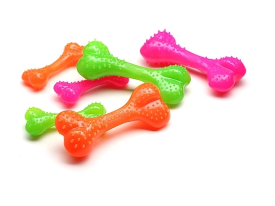Фото - игрушки Comfy Mint Dental Bone Mix - игрушка-кость мятная для собак розовая