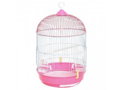 Фото - клітки, вольєри та будинки AnimAll 305H клітка для птахів, рожевий