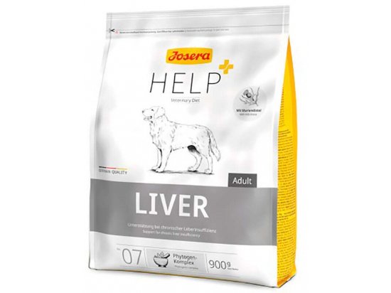 Фото - ветеринарные корма Josera (Йозера) Help Liver Dog сухой лечебный корм для собак при печеночной недостаточности