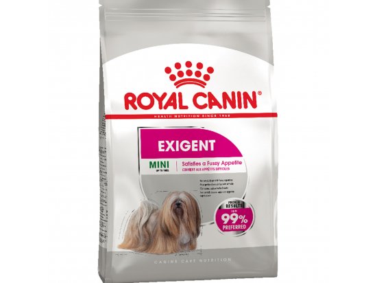 Фото - сухий корм Royal Canin MINI EXIGENT (МІНІ ЕКСИДЖЕНТ ДЛЯ ПЕРЕПЕРЕДЛИВИХ В ЇЖІ) корм для собак дрібних порід від 10 місяців
