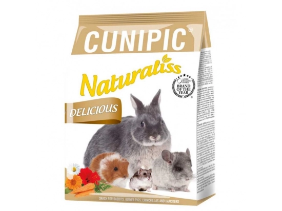 Фото - ласощі Cunipic (Куніпік) Naturaliss Delicious ласощі для морських свинок, хом'яків та шиншил