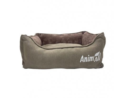 Фото - лежаки, матрасы, коврики и домики AnimAll Nena Velours лежак для кошек и собак, бежевый