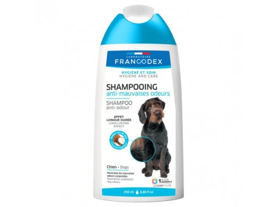 Фото - повсякденна косметика Francodex Shampoo anti-odour шампунь для усунення неприємного запаху собак