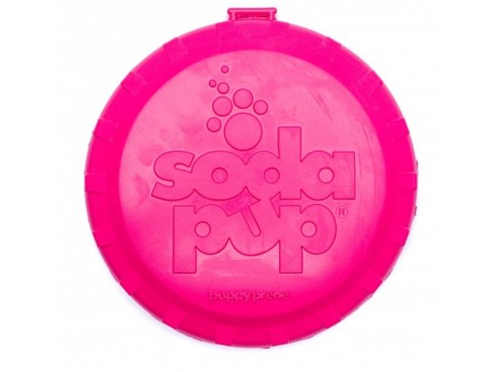 Фото - игрушки SodaPup (Сода Пап) Puppy Bottle Top Flyer Small игрушка для щенков ФРИСБИ, розовый