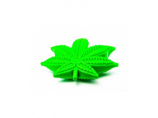 Фото - игрушки SodaPup (Сода Пап) Colorado Maple (Marijuana) Leaf игрушка для собак КЛЕНОВЫЙ ЛИСТ (МАРИХУАНА), зеленый