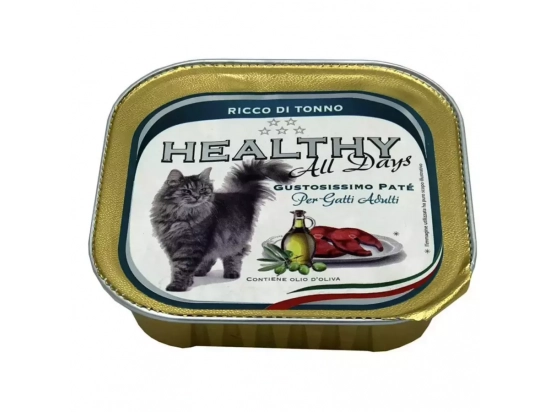 Фото - влажный корм (консервы) Healthy All Days TUNA влажный корм для кошек ТУНЕЦ
