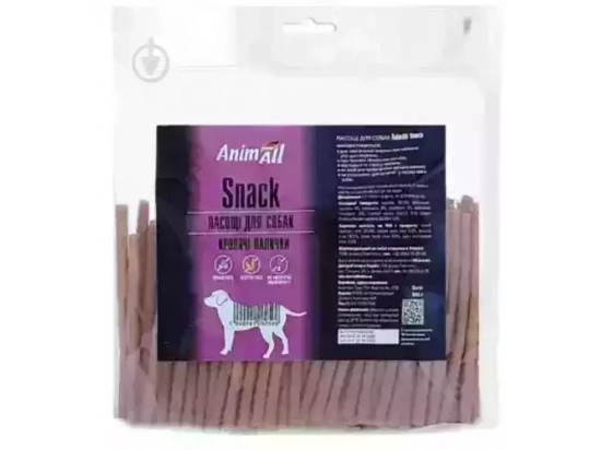 Фото - ласощі AnimAll Snack кролячі палички для собак