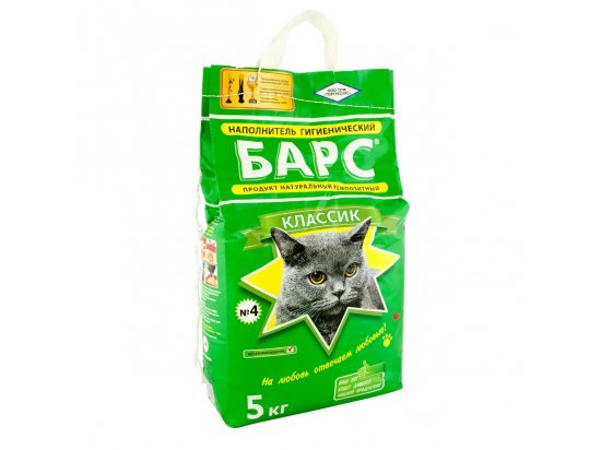 Фото - наполнители БАРС №4 классик - наполнитель для кошачьего туалета