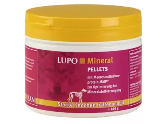 Фото - вітаміни та мінерали Luposan LUPO Mineral добавка для зміцнення кісткової тканини собак, пелети