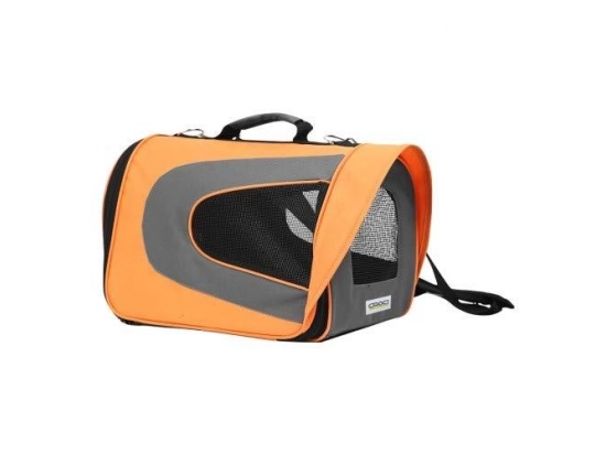 Фото - переноски, сумки, рюкзаки Croci (Крочи) ROCKET сумка-переноска для кошек и собак, синтетика оранжевый