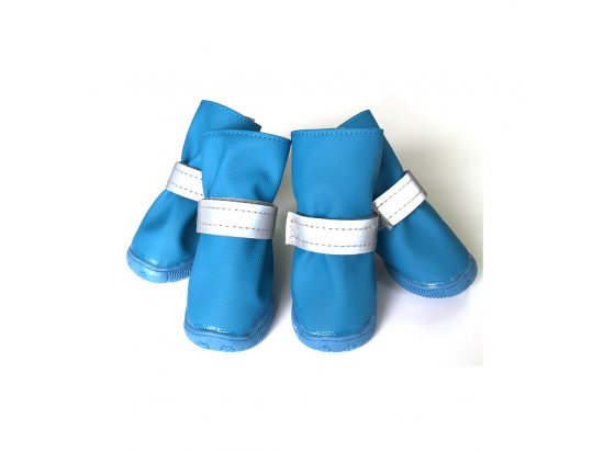 Фото - обувь Ruispet водонепроницаемые демисезонные ботинки для собак малых пород, синий