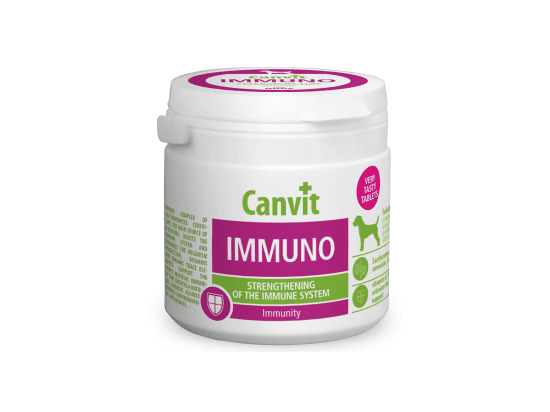 Фото - витамины и минералы Canvit Immuno (Иммуно) кормовая добавка для укрепления иммунитета у собак