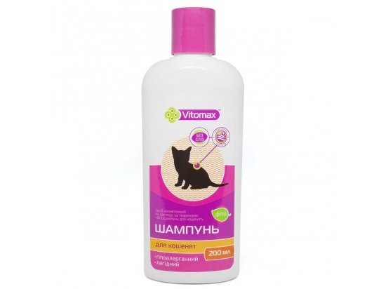 Фото - повсякденна косметика Vitomax Фіто шампунь без сліз для кошенят