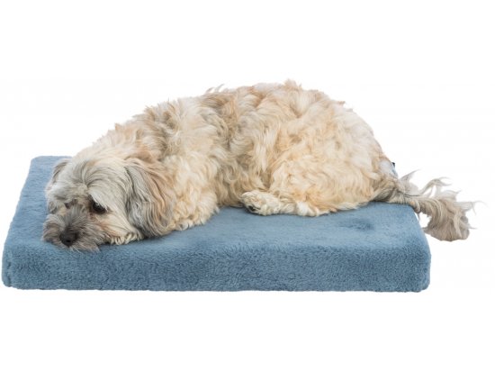 Фото - лежаки, матрасы, коврики и домики Trixie Lonni Vital ортопедический лежак для собак, сине-серый