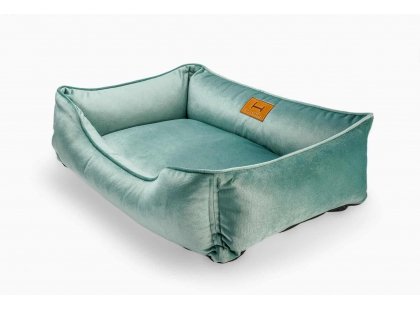 Фото - лежаки, матраси, килимки та будиночки Harley & Cho DREAMER VELOUR TIFFANY лежак для собак (велюр), м'ятний
