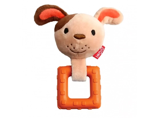 Фото - игрушки GiGwi (Гигви) Suppa Puppa СОБАЧКА игрушка для собак с пищалкой, 15 см