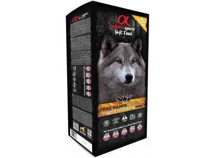 Фото - сухий корм Alpha Spirit SEMI-MOIST POULTRY BOX напіввологий корм для собак ПТИЦЯ