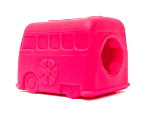 Фото - игрушки SodaPup (Сода Пап) MKB Surf's Up Retro Van игрушка для собак АВТОБУС, розовый