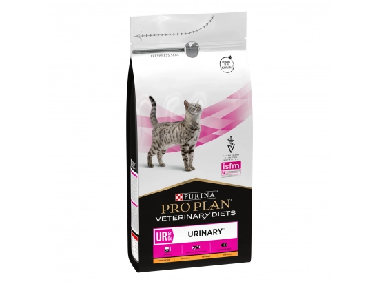 Фото - ветеринарные корма Purina Pro Plan (Пурина Про План) Veterinary Diets UR St/Ox Urinary сухой лечебный корм для кошек для растворения струвитных камней