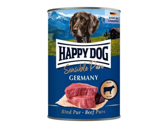 Фото - влажный корм (консервы) Happy Dog (Хэппи Дог) SENSIBLE PURE GERMANY BEEF влажный корм для собак ГОВЯДИНА