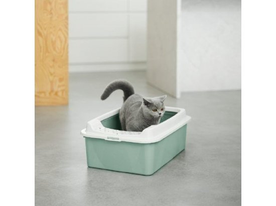 Фото - туалети, лотки Curver (Курвер) БОННІ туалет з бортиком для кішок, м'ятний