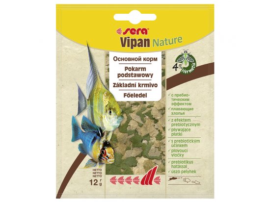 Sera Vipan Nature (Сера Випан) корм для аквариумных рыб всех видов - 4 фото
