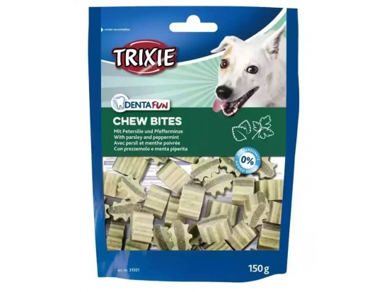Фото - лакомства Trixie DENTA FUN CHEW BITES лакомство для собак с петрушкой и мятой (31501)
