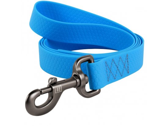Фото - амуніція Collar WAUDOG WATERPROOF суперміцний повідець для собак із водовідштовхувального матеріалу, блакитний