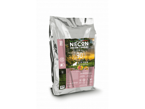 Фото - сухой корм Necon Natural Wellness Kitten Turkey & Rice сухой корм для котят ИНДЕЙКА И РИС