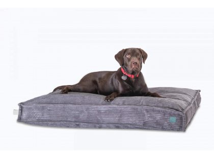 Фото - лежаки, матрасы, коврики и домики Harley & Cho MEMORY FOAM GRAY ортопедическая подушка для собак, серый