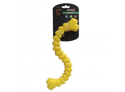 Фото - іграшки AnimAll GrizZzly іграшка для собак МОТИВАЦІЙНИЙ ШНУР, жовтий