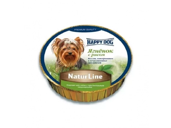 Фото - влажный корм (консервы) Happy Dog (Хэппи Дог) SCHALE NATURLINE LAMM & REIS влажный корм для собак ЯГНЕНОК И РИС