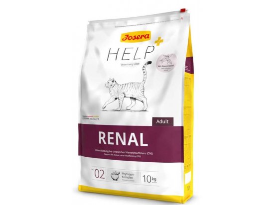 Фото - ветеринарні корми Josera (Йозера) Help Veterinary Diet Renal Cat сухий лікувальний корм для котів при хронічній хворобі нирок