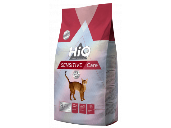 Фото - сухой корм HiQ Sensitive Care корм для кошек с чувствительным пищеварением