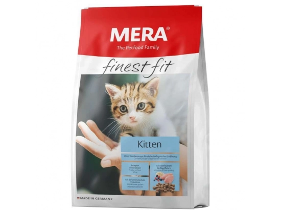 Фото - сухий корм Mera (Мера) Finest Fit Kitten сухий корм для кошенят ПТИЦЯ та ЛІСОВІ ЯГОДИ