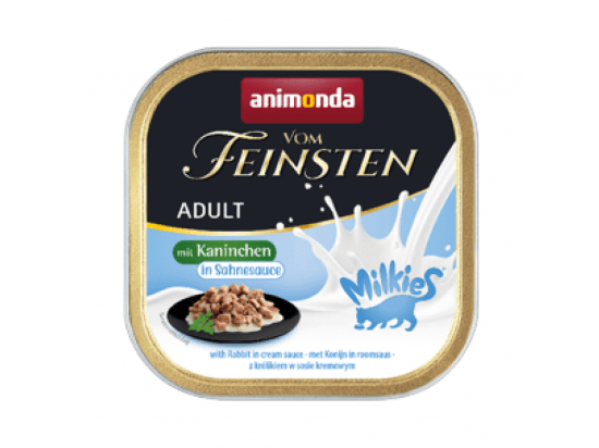 Фото - вологий корм (консерви) Animonda (Анімонда) Vom Feinsten Adult Rabbit in Cream sauce вологий корм для котів КРОЛИК У ВЕРШКОВОМУ СОУСІ