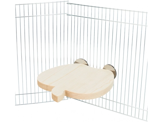 Фото - игрушки Trixie Деревянная платформа-яблоко для клетки, для грызунов (62164)