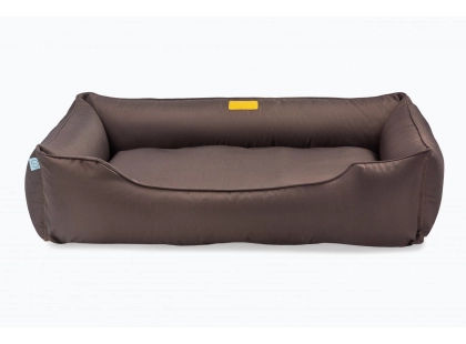 Фото - лежаки, матраси, килимки та будиночки Harley & Cho DREAMER WATERPROOF BROWN водостійкий лежак для собак, коричневий